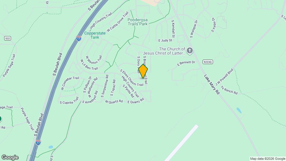 19 W Soap Creek Trail Map and Location Details