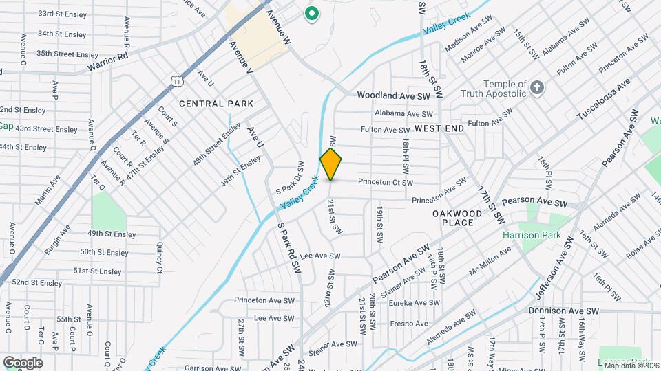 438 21st St SW Map and Location Details