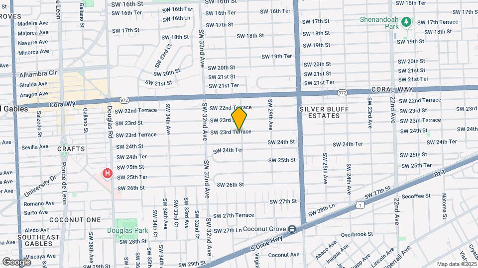 3110 SW 23rd Terrace Map and Location Details