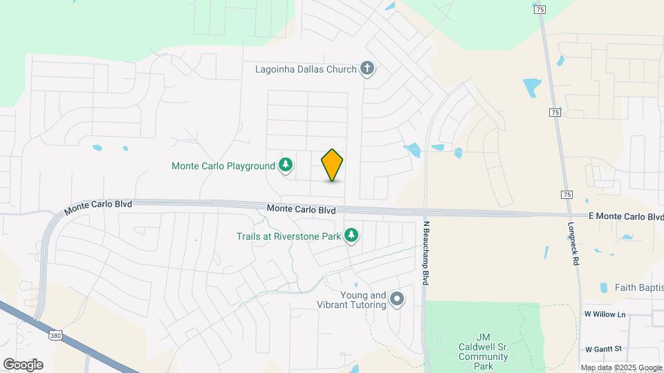 1109 Caroline Dr Map and Location Details