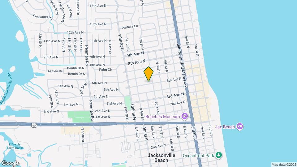 725 5th Ave N Map and Location Details