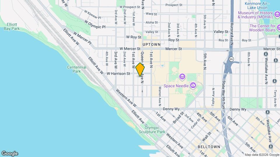 323 Queen Anne Ave N Map and Location Details