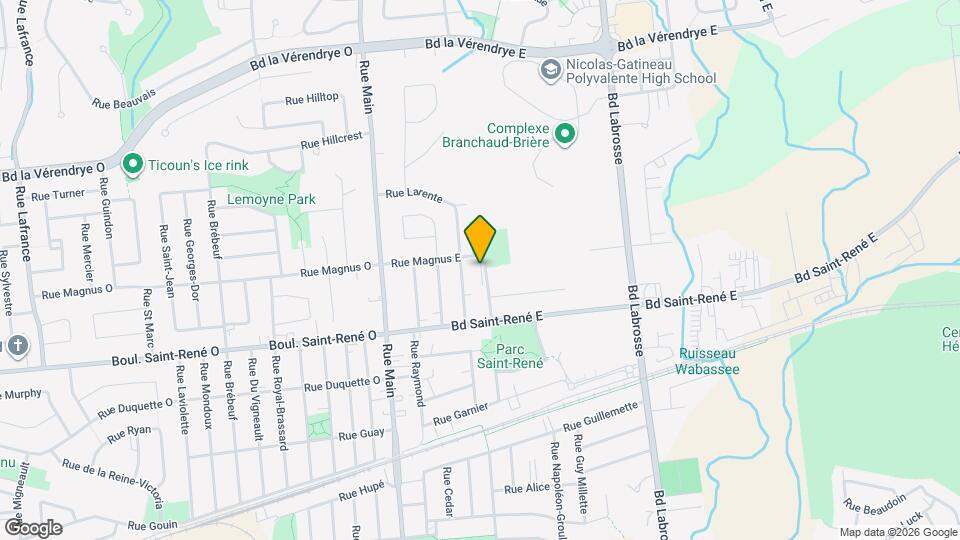 240 Rue Magnus E Map and Location Details