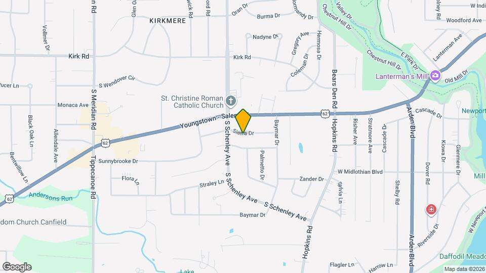 2689 Sierra Dr Map and Location Details