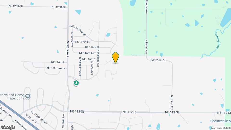 11512 N Windsor Ave Mapa y Detalles de la Ubicación