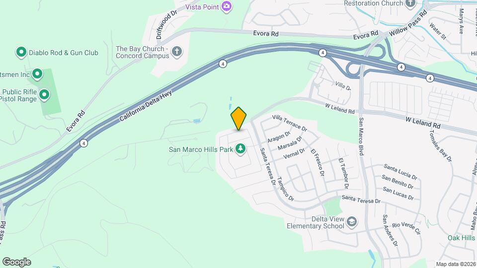 2877 Rio Seco Dr Map and Location Details