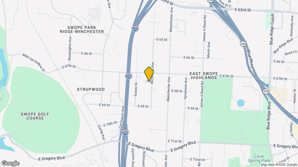 6714 Richmond Ave Map and Location Details