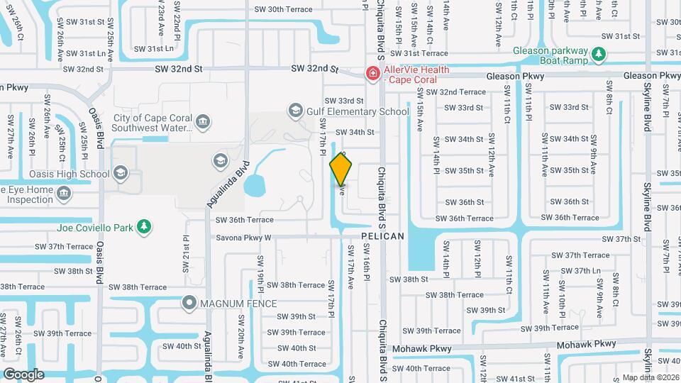 3520 SW 17th Ave Map and Location Details