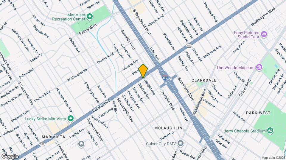11358 Venice Blvd, Unit 3 Map and Location Details