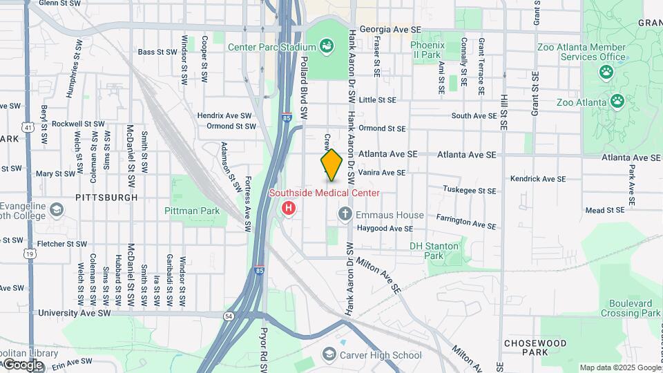 958 Crew St SW Map and Location Details