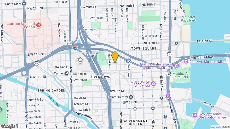 219 NW 12th St Mapa y Detalles de la Ubicación