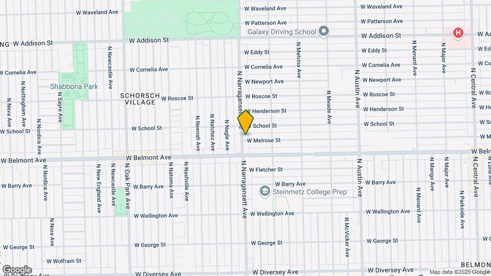 3233-3235 N Narragansett Ave Mapa y Detalles de la Ubicación