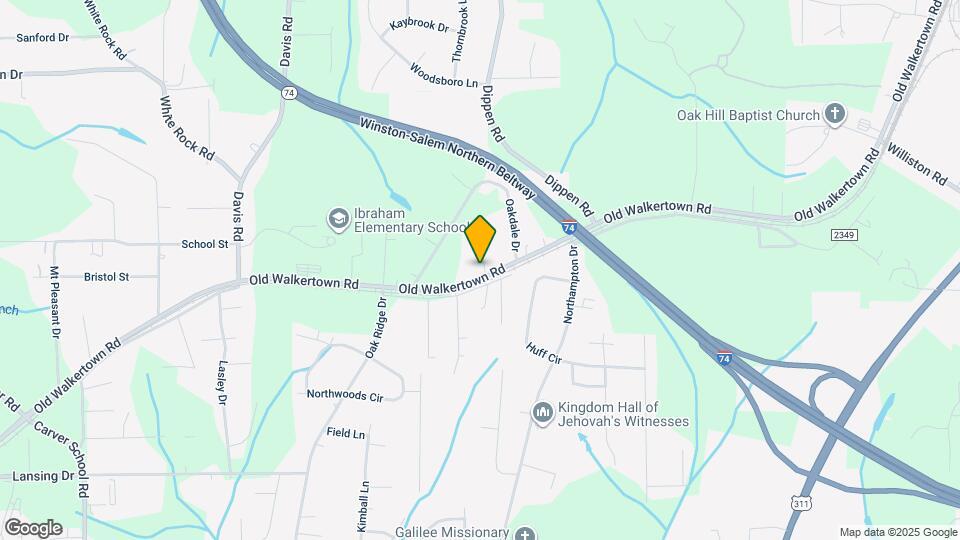 5224 Old Walkertown Rd Map and Location Details