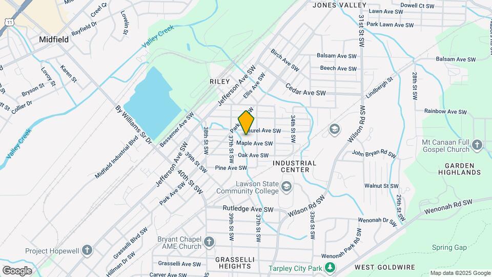 3616 Maple Ave SW Map and Location Details