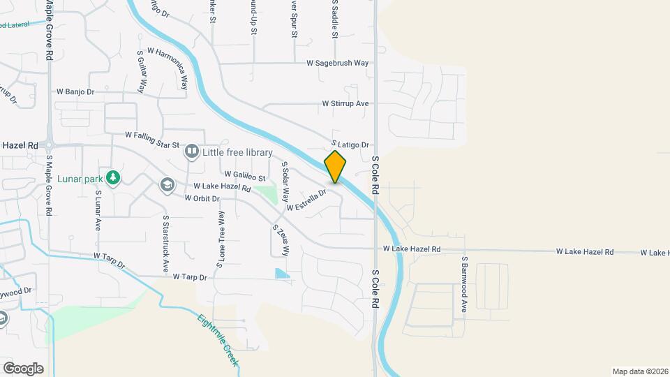 7622 W Bright Star St Mapa y Detalles de la Ubicación