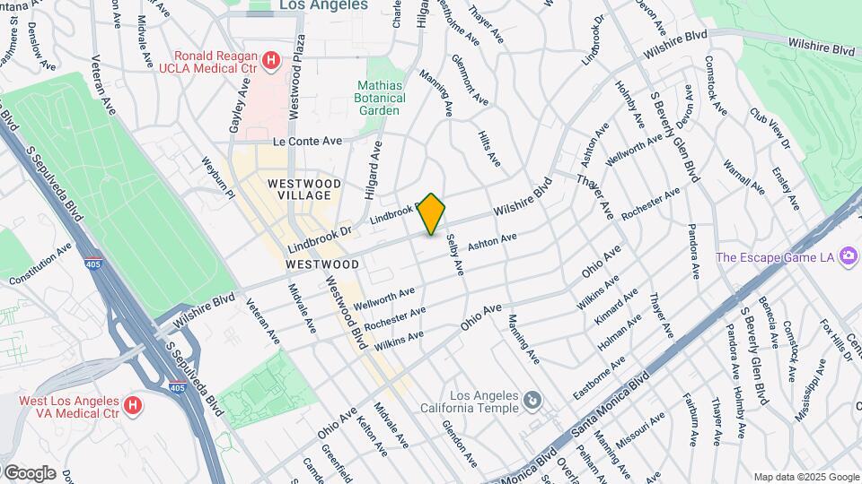 10776 Wilshire Blvd Map and Location Details