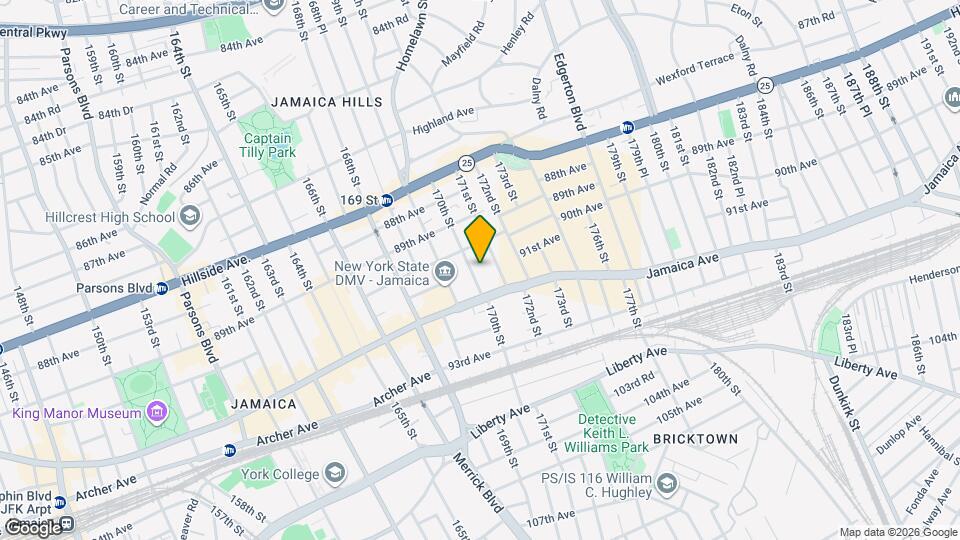 9025 170th St Map and Location Details