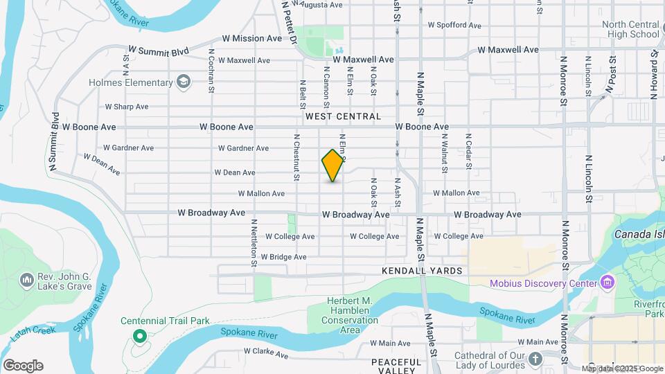 1912 W Mallon Ave Mapa y Detalles de la Ubicación