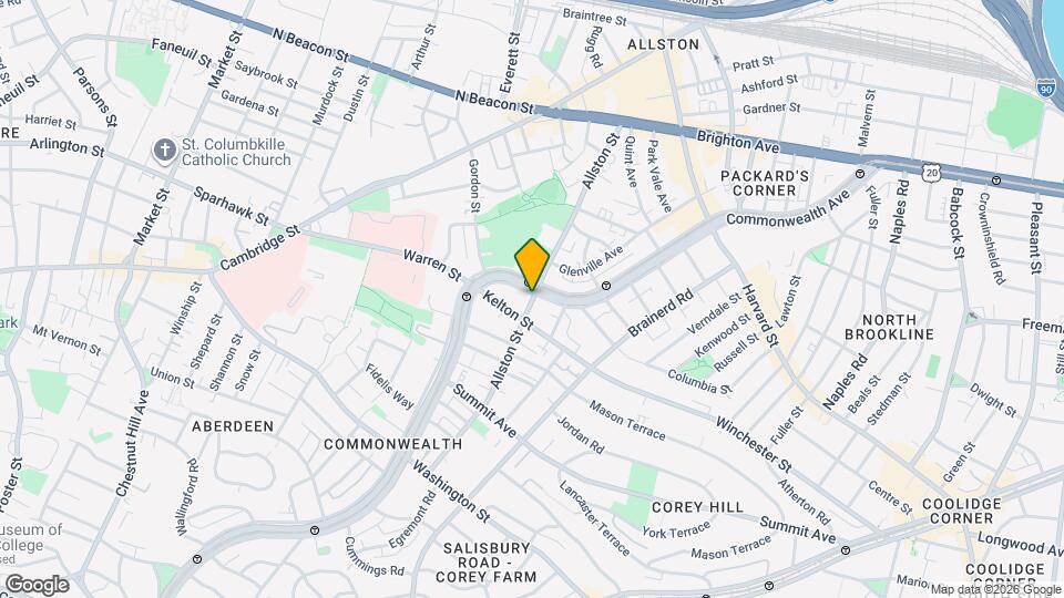 159 Allston St Map and Location Details