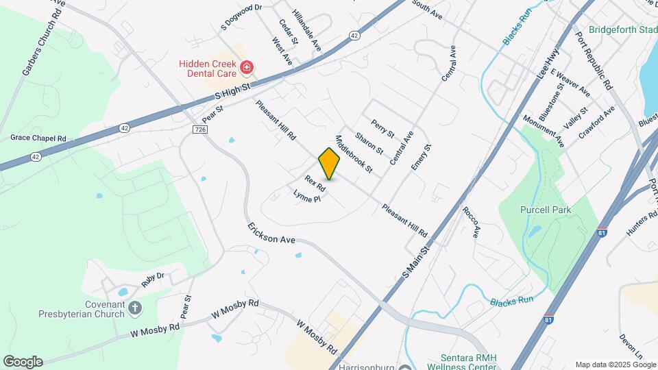 82 Rex Rd, Unit Apt A Map and Location Details