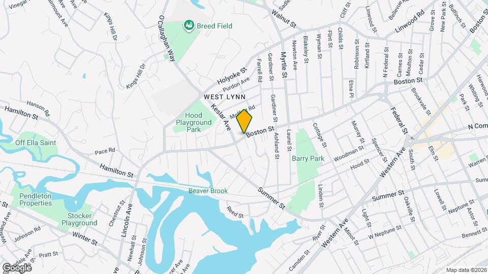 663 Boston St Map and Location Details