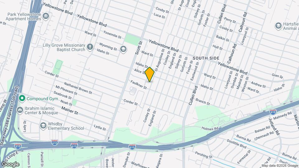 7028 St Augustine St Map and Location Details