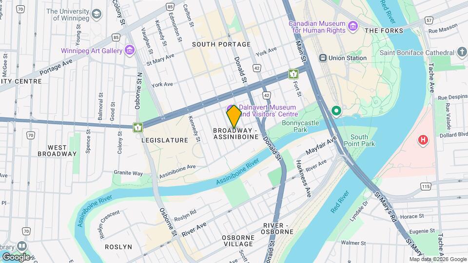 Monterey Apartments Map and Location Details