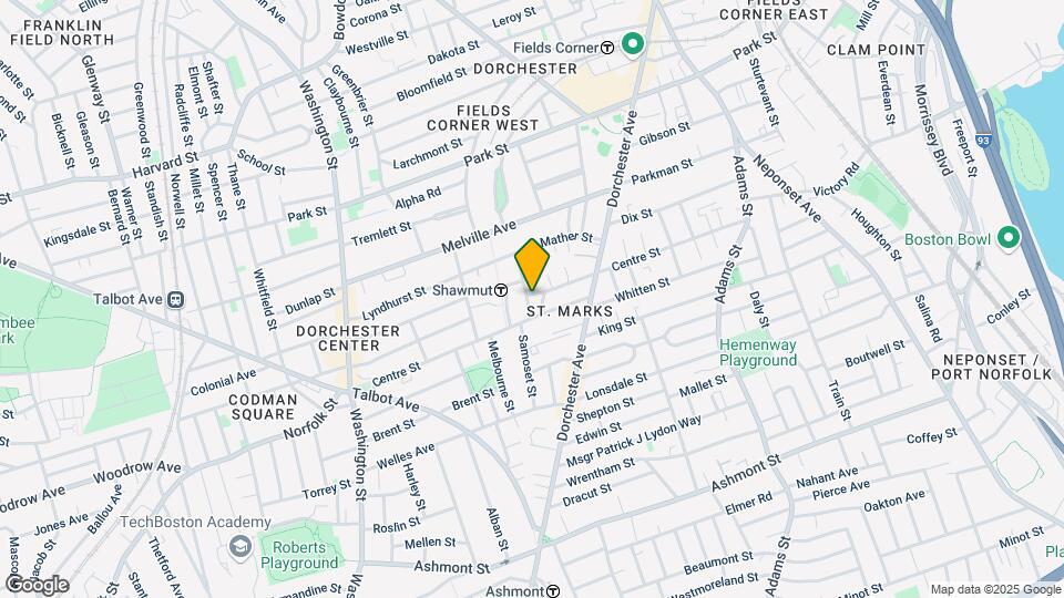 1 Remington St, Unit 1 Armington St. Allston Mapa y Detalles de la Ubicación