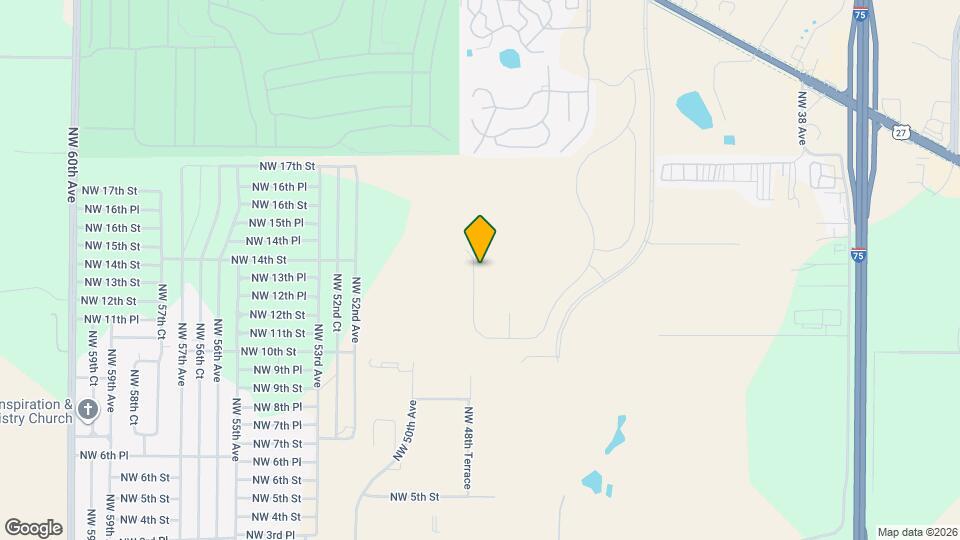 1353 NW 48th Terrace Map and Location Details