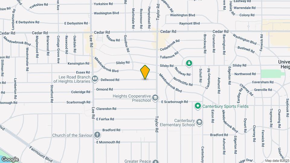 3396 Dellwood Rd Map and Location Details