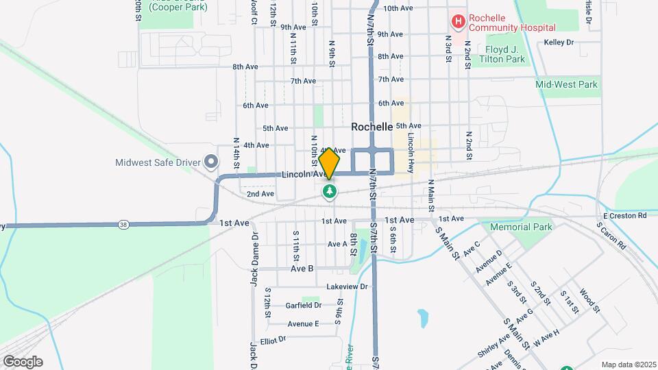 216 N 9th St Map and Location Details
