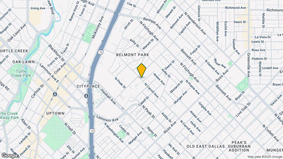 2336 N Carroll Ave Mapa y Detalles de la Ubicación