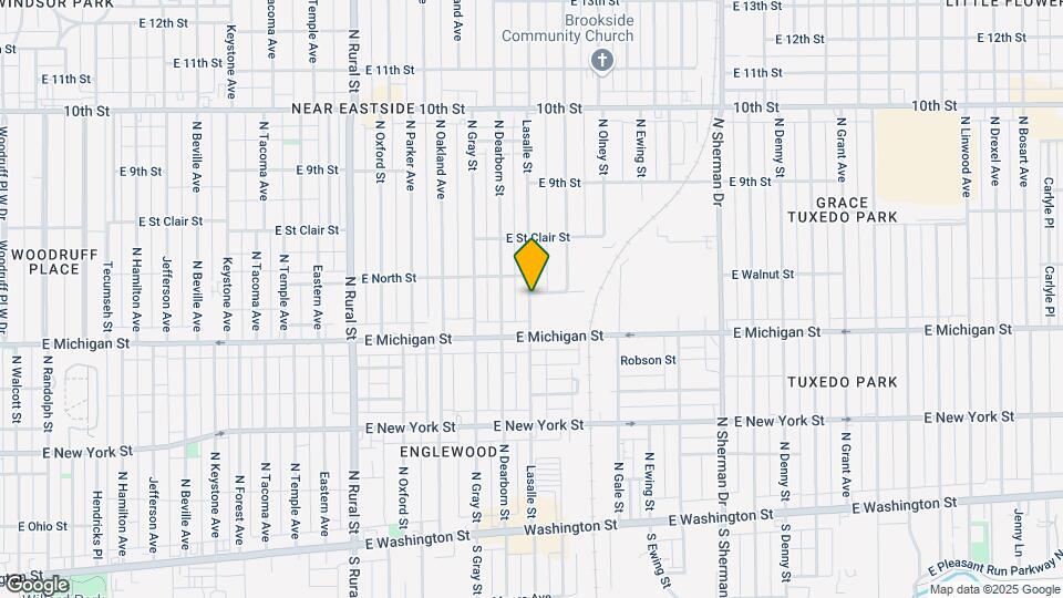 Woodruff Place !! Charming Downtown Area Map and Location Details