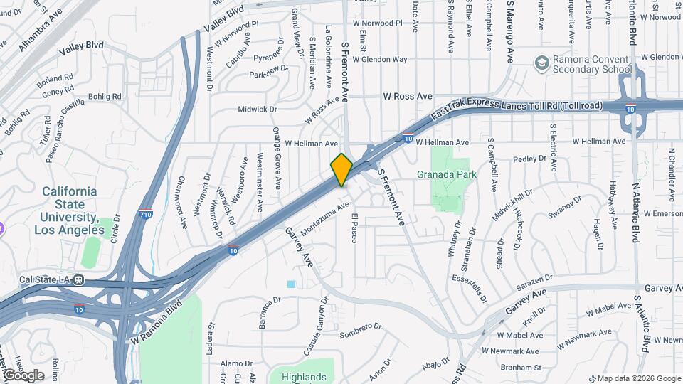 2229 El Paseo Map and Location Details