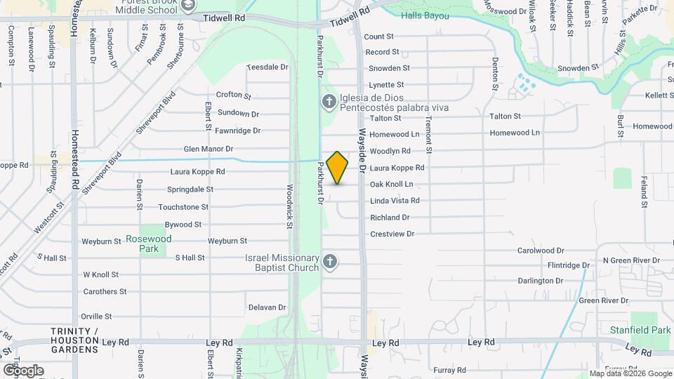 7818 Oak Knoll Ln Map and Location Details