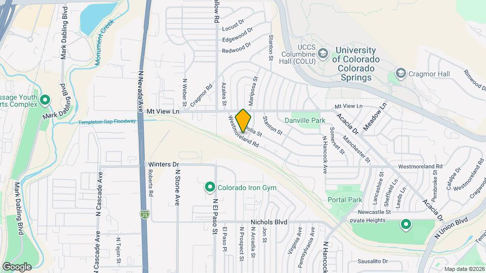 Spring Creek Apartments Map and Location Details