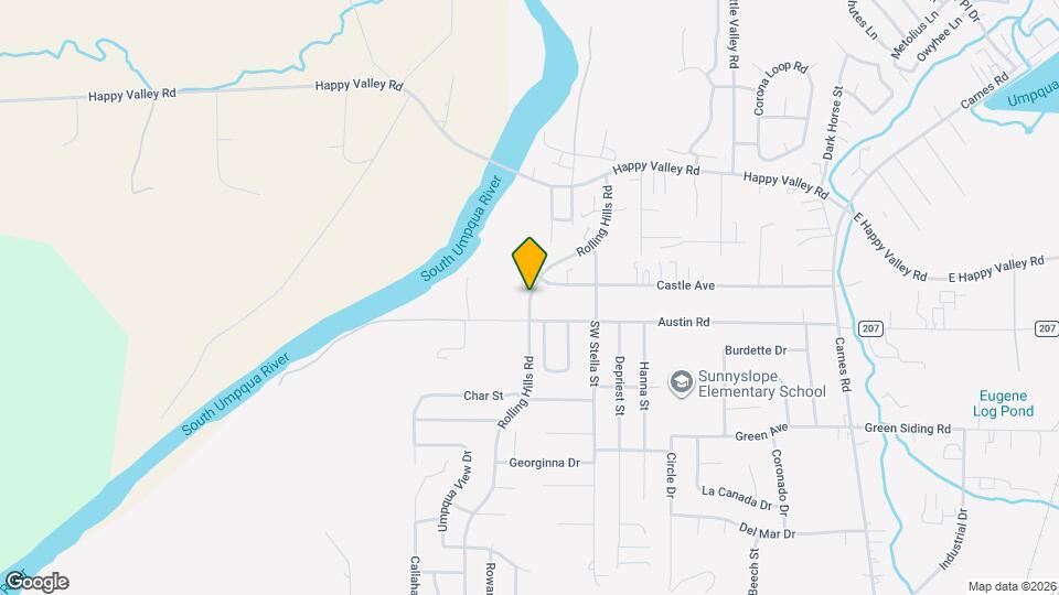 1625 Rolling Hills Rd Map and Location Details