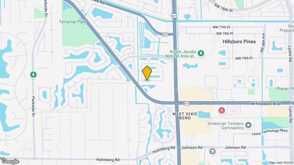 6020 NW 72nd Ct Map and Location Details
