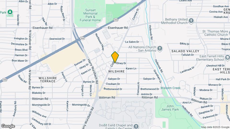 906 Olney Dr Map and Location Details
