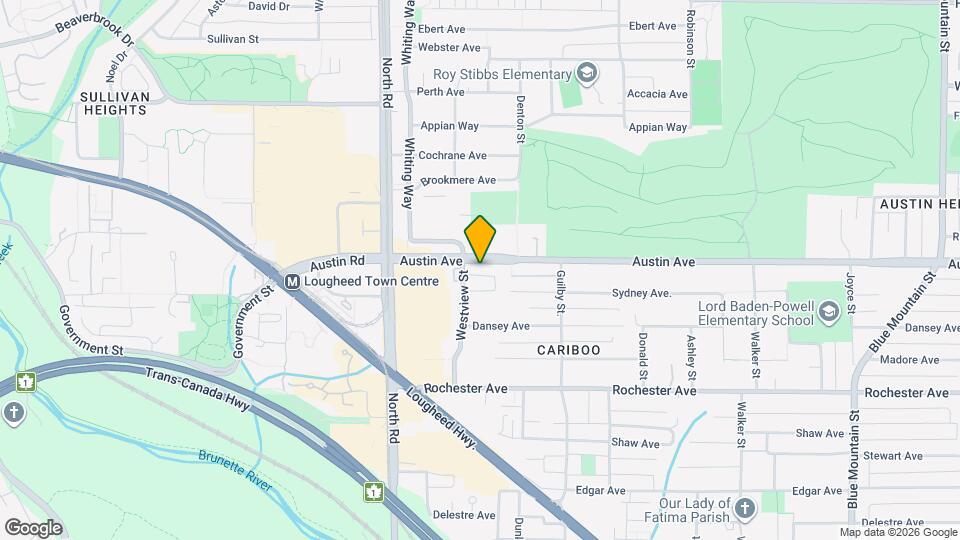 544 Austin Ave Map and Location Details