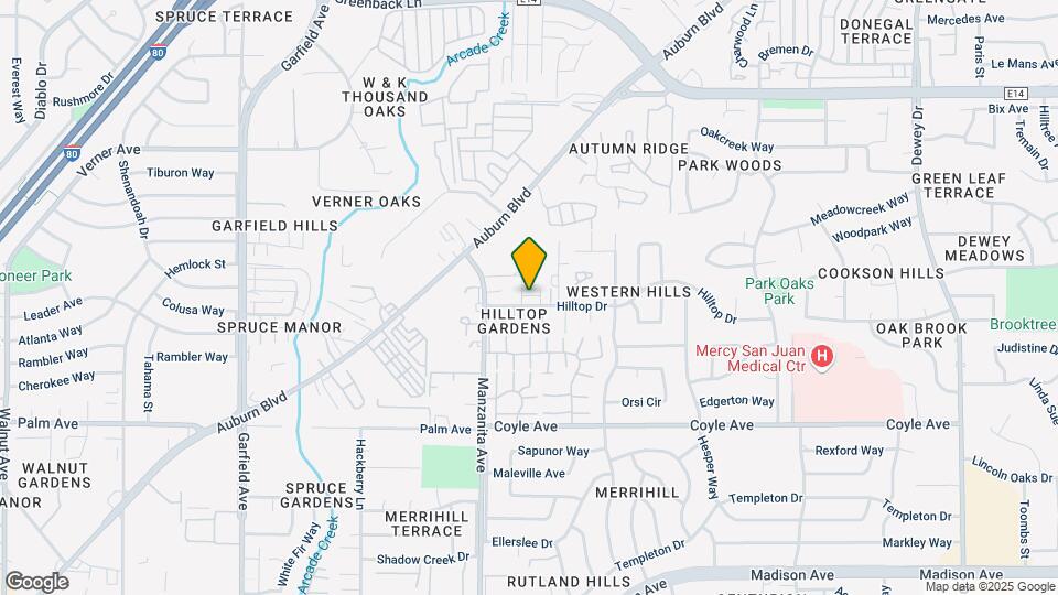 5820 Alorn Ln Map and Location Details
