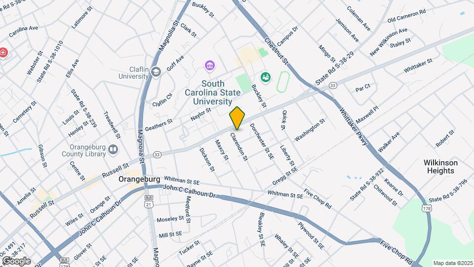 203 Clarendon St, Unit 203 Mapa y Detalles de la Ubicación