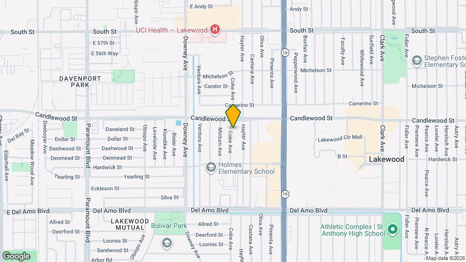 5232 Coke Ave Map and Location Details