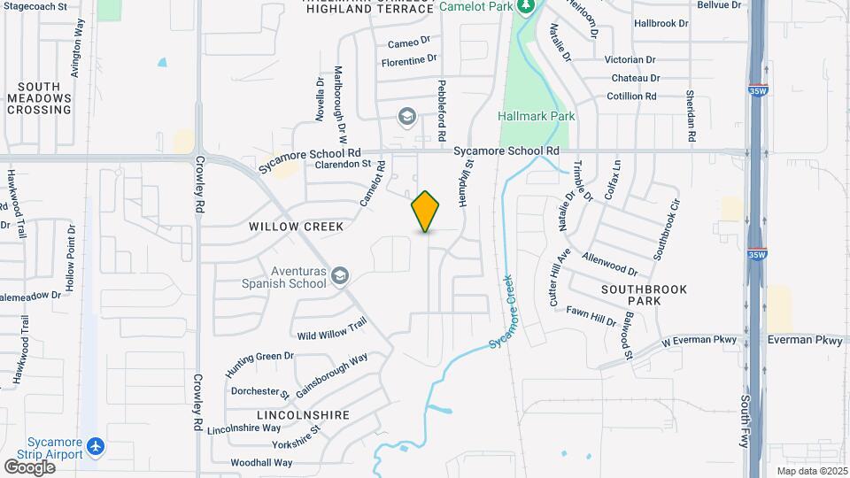 8112 Autumn Creek Trail Map and Location Details