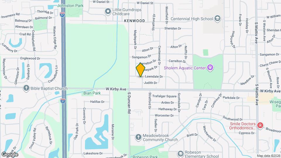 1503 Bellepark Dr Map and Location Details