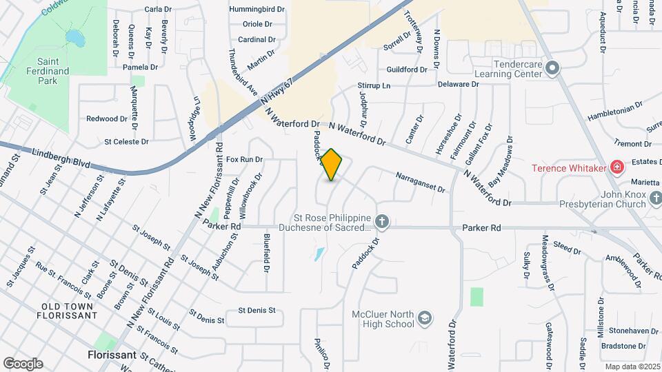 1405 Arlington Dr Map and Location Details