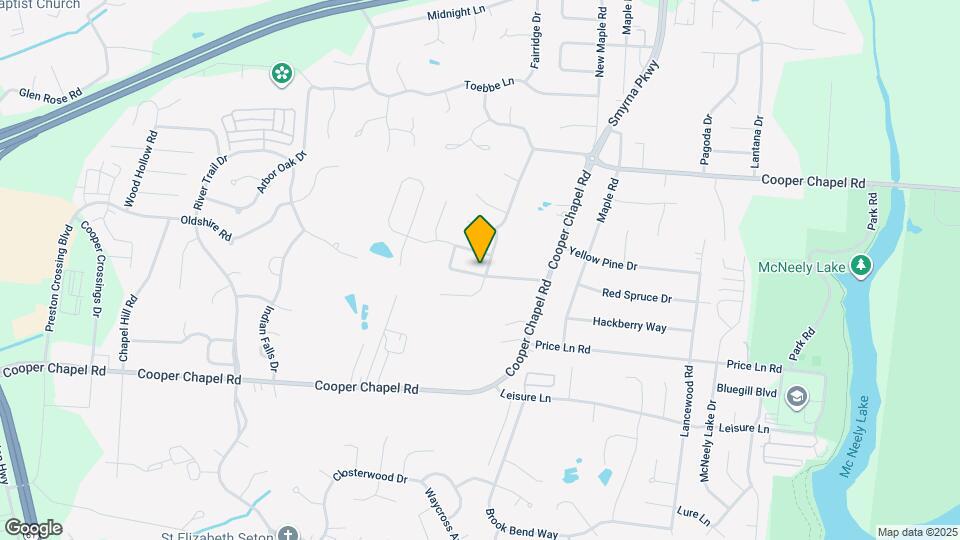 6623 Timberbend Dr Map and Location Details