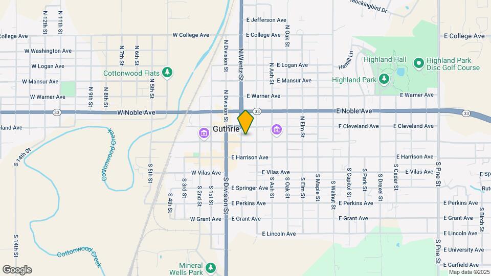 208 E Oklahoma Ave-Unit -1/2 Mapa y Detalles de la Ubicación