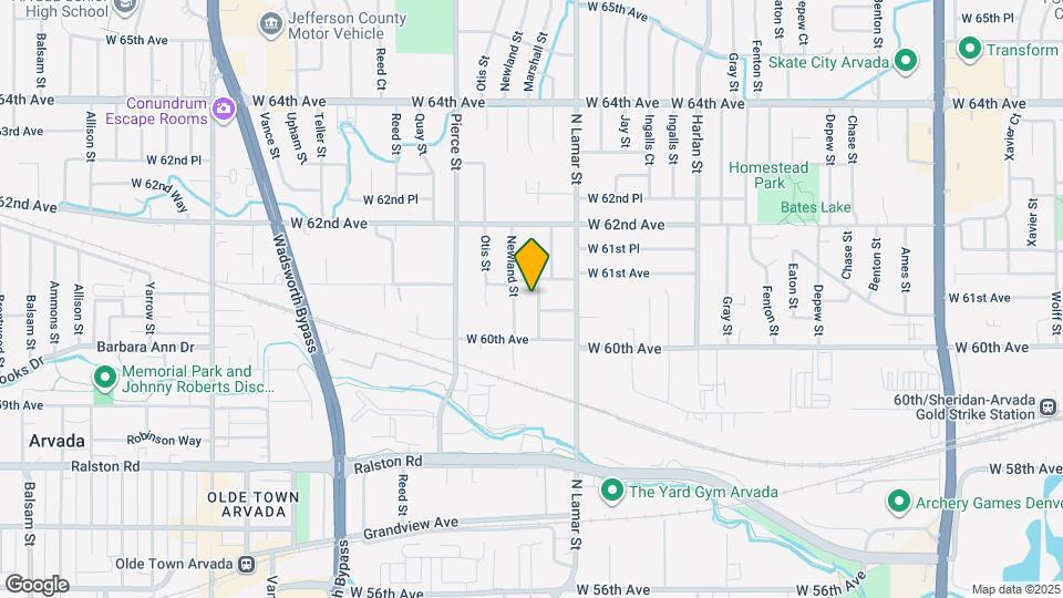 6045 Marshall Ct Map and Location Details