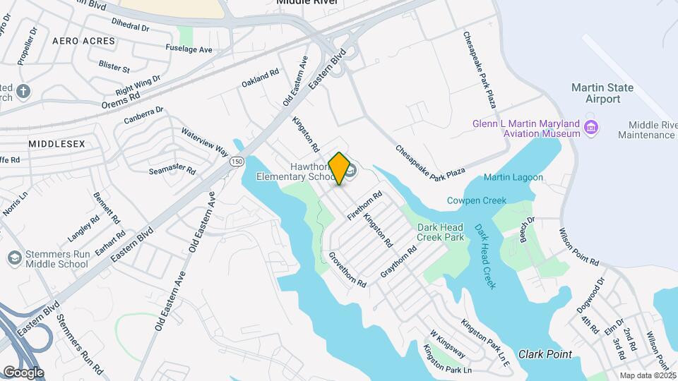 204 Kingston Rd Map and Location Details